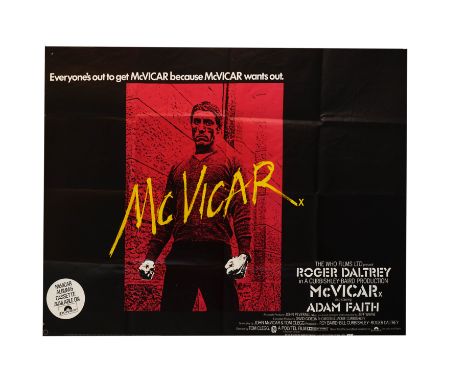 The Who, three poster, Quadrophenia - 1989 small French affiche (poster), McVicar UK quad and small French affiche (poster), 
