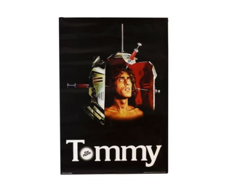 The Who, Tommy - 1975 film poster, approx 24"x34.5" rolled and in very good condition 
