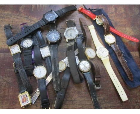 Mixed watches to include a Timex chronograph 