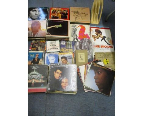 A selection of LPs to include Rod Stewart, Bruce Springsteen, New Seekers, Bob Dylan and classical compilations, together wit