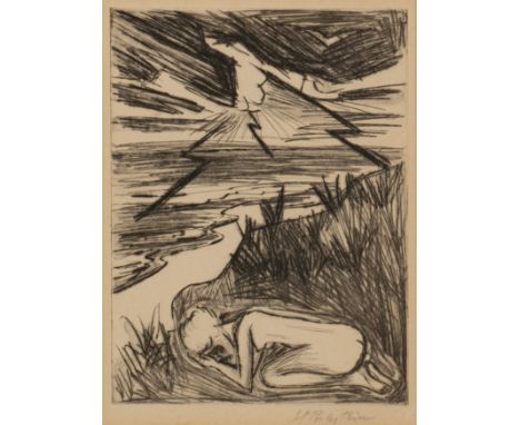 Pechstein, Hermann Max (Zwickau 1881 - 1955 Berlin, Studium an der Kunstgewerbeschule in Zwickau und der KA Dresden bei Otto 