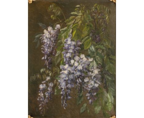Dohlmann, Augusta Henriette Johanne (1847 Frederiksberg - 1914 Skotterup, dänische Blumenmalerin, Unterricht bei den Malern T