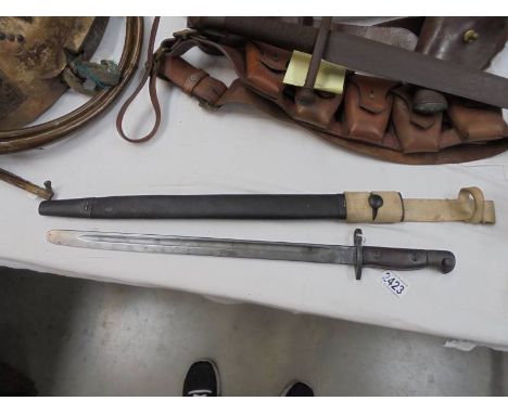 A rounded off training bayonet? Wilkinson 1907.