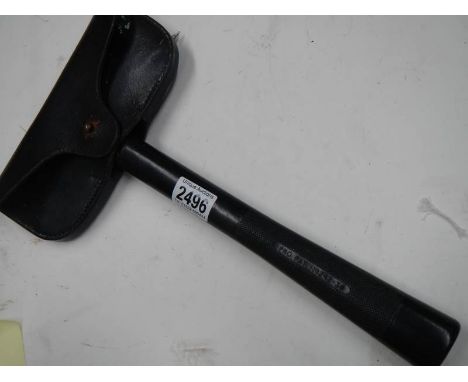 A fireman's axe.