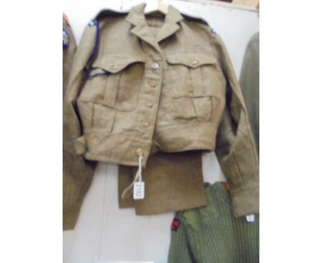 Royal Signals 1949 Patt blouse, size 11, J Harvey Ltd 1955.