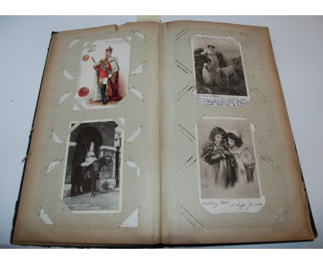 An album of vintage postcards Condition Report: Available upon request