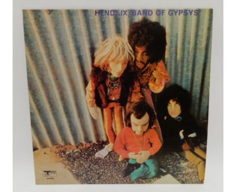 A collection of Jimi Hendrix vinyl records to include 17 LP's Band of Gypsies (Puppet Sleeve), Electric Ladyland Part 1, Elec
