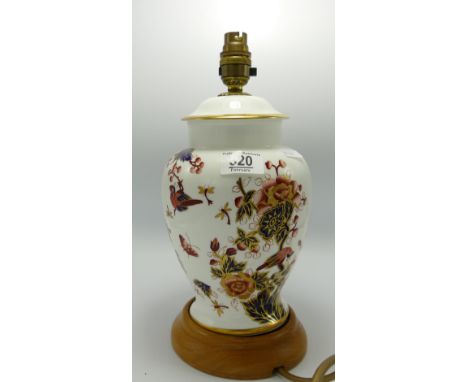 Masons Hong Kong Patterned Table Lamp base:
