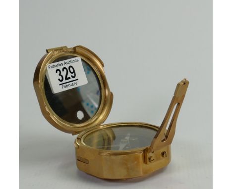 Brass Stanley Compass: