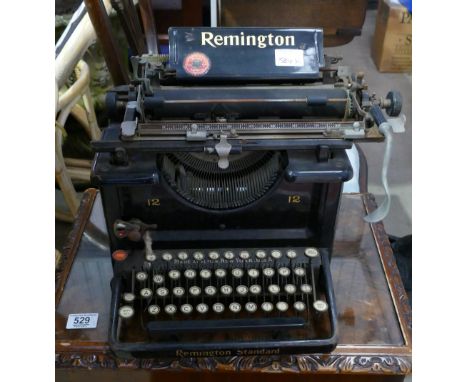 Remmington Upright Typewriter: