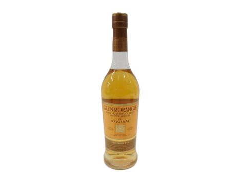 A bottle of Glenmorangie The Original Scotch whisky, 10 Years Old.