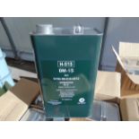4x Unissued 5L Drums of OM-15 Mineral Hydraulic Oil