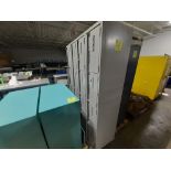 16-door Metal Locker Unit