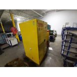 JAMCO Flammable Safety Storage Cabinet, 35''W, 34''D, 65''H