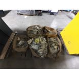 LOT: Assorted Aerospace Hardware, ie: Bolts, Nuts, Rivets, Brackets, etc.