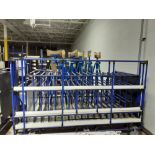 Mobile Platform Truck, c/w tubular Compartments, 55'' x 108''