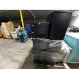 LOT: (7) assorted Filing Cabinets