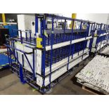 Mobile Platform Truck, c/w tubular Compartments, 55'' x 108''
