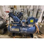 QUINCY 15 HP. Air Compressor, mod: QT-15, sn: 6032725