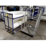LOT: (2) Assorted mobile Carts