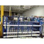 Mobile Platform Truck, c/w tubular Compartments, 55'' x 108''