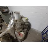 LOT: (approx. 16) WEBER Tubular Poly/Plastic Bag Rolls