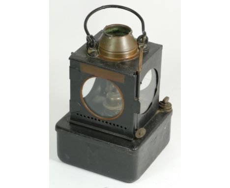 An L.N.E.R. signal lamp with burner
