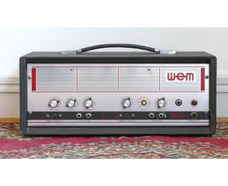 A WEM PA40 guitar amplifier, 45 x 20 x 27cm 