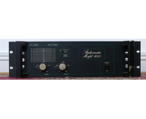 A Studiomaster Mosfet 1000 amplifier 