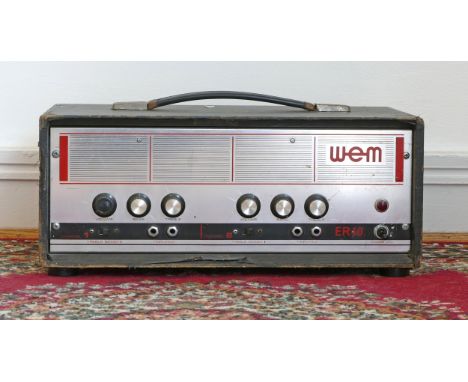 A WEM ER40 guitar amplifier, 44 x 20 x 27cm 