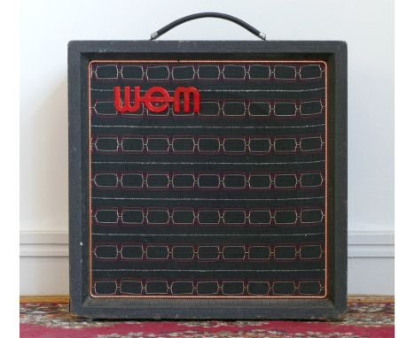 A WEM monitor speaker (serial No CW 27665), c.1960s, 43 x 43 x 24cm
