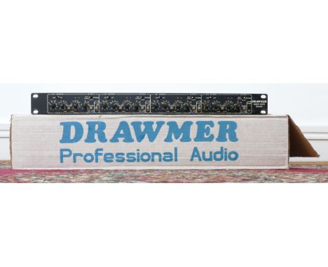A Drawmer DS404 quad noise gate, XLR version, original box