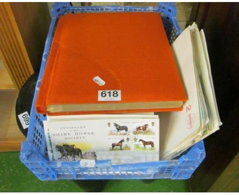 A collection of First Day Covers including and album with 1970s First Day Covers