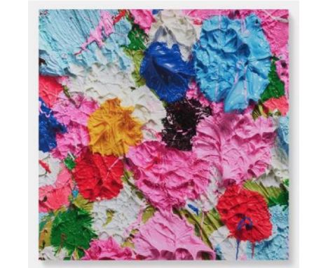 Damien HIRST (né en 1965) , D’Après Fruitfull, 2020 Impression giclée laminée sur panneau composite aluminium épreuve signée 