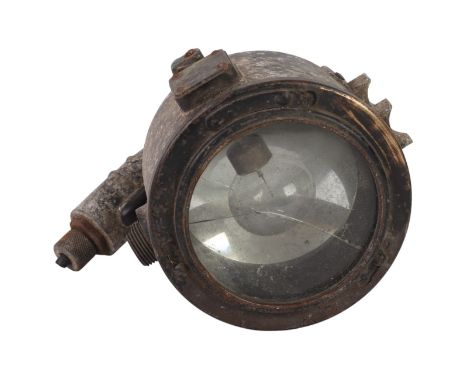 An Admiralty pattern portable signalling lantern, no. 5110E.