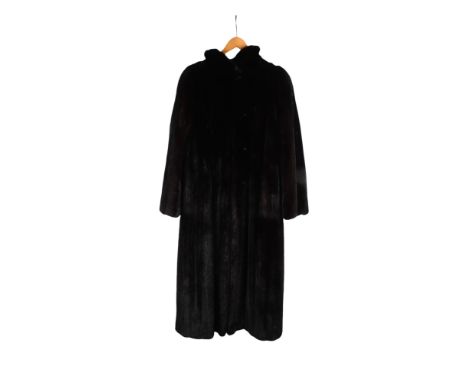 A vintage Grosvenor Canada for Harrods full length mink fur coat, approx ladies size 10.Condition ReportLooks to be in very g