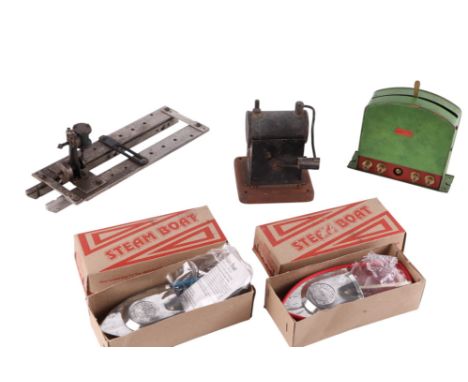 A Signalling Equipment Ltd (SEL) steam engine model Standard No. 1520; together with a miniature Stewart type vertical single