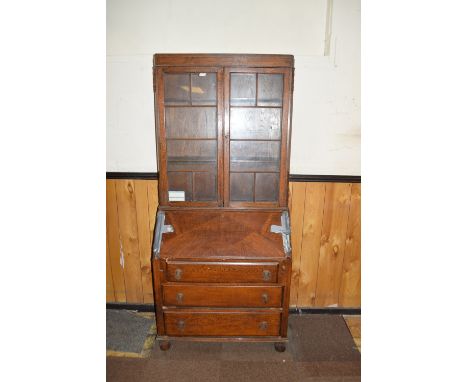 Vintage Bureau Bookcase (a/f)