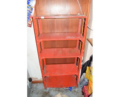 Free standing storage shelf, 70cm wide x 35cm deep x 145cm high