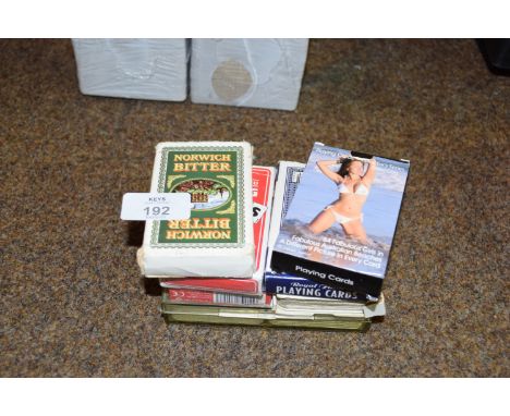 Quantity of playing cards