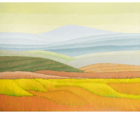 MODERNER KÜNSTLERtätig 2. H. 20. Jh.'HERBST IN DER PROVENCE' (1989) Öl auf Leinwand. 140 x 180 cm (R. 142 x 182 cm). Verso: R