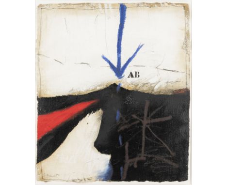 JAMES COIGNARD1925 Tours - 2008 Antibes'HISPANIQUE' (1989) Mischtechnik auf Papier. 59 x 50,5 cm (R. 93 x 83 cm). Unten links