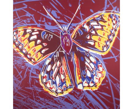 ANDY WARHOL1928 Pittsburgh - 1987 New York'SAN FRANCISCO SILVERSPOT BUTTERFLY' (1983) Aus: Endangered Species (Bedrohte Tiera