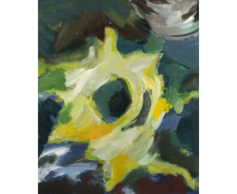 FABRIZIA VON ALTROCKtätig 2. Hälfte 20. Jh.'GARTEN' (SERIE VON 6 GEMÄLDEN) (1998) Öl auf Leinwand. Jew. 60 x 50 cm (R. 62 x 5