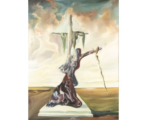 HENRYK KOZAKIEWICZ1936 - 1985 Polen'DOKAD IDZIERZ' (WO GEHST DU HIN)' Öl auf Leinwand. 130 x 100 cm (R.144 x 114 cm). Unten r