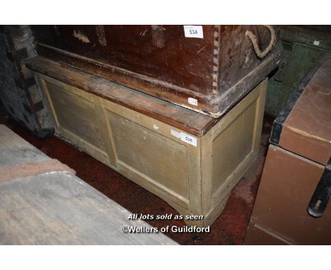 LARGE PINE TRUNK