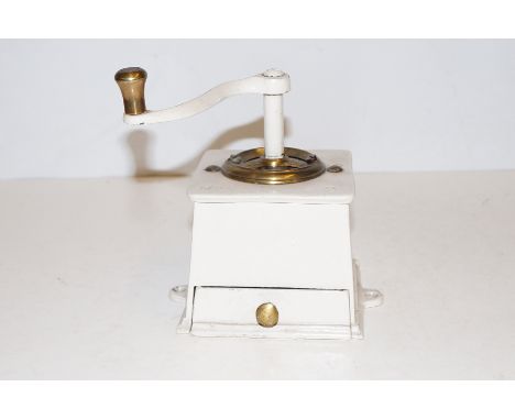 Original vintage, cast iron coffee grinder No2