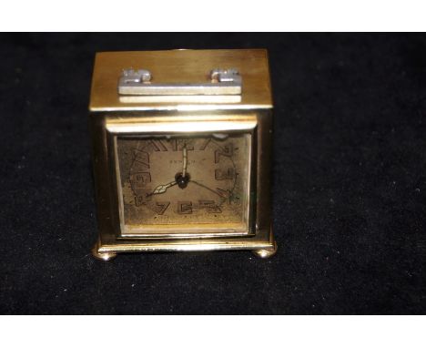 Zenth brass carriage clock (Working)