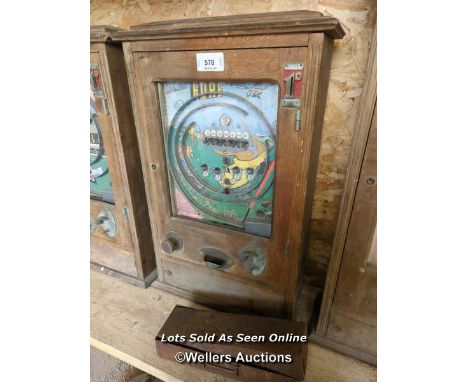 *VINTAGE FUN FAIR WONDERS 'FORE' SLOT MACHINE / ALL LOTS ARE LOCATED AT AUTHENTIC RECLAMATION TN5 7EF