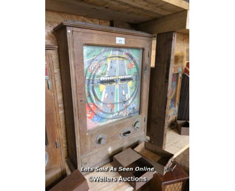 *VINTAGE FUN FIAR WONDERS 'WALLS LAST LONGER' SLOT MACHINE / ALL LOTS ARE LOCATED AT AUTHENTIC RECLAMATION TN5 7EF